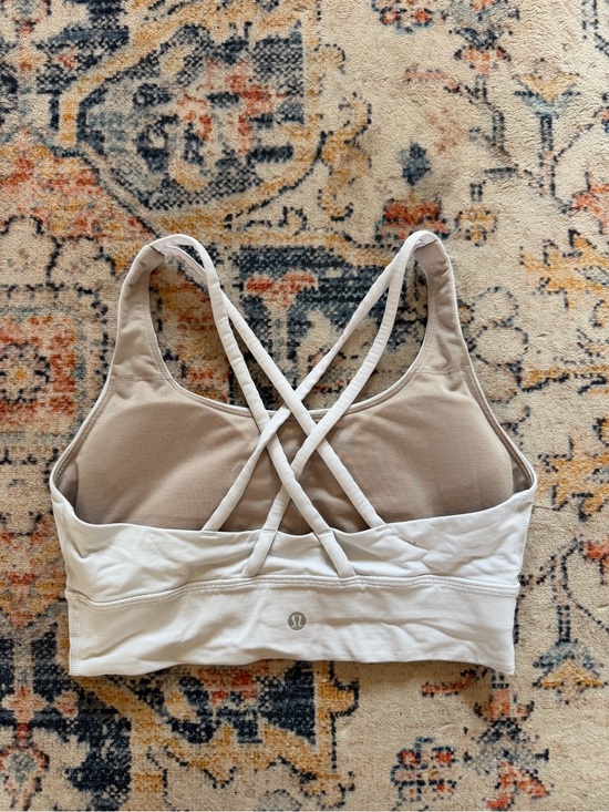 lululemon athletica Other - Lululemon White Crisscross Back Sports Bra